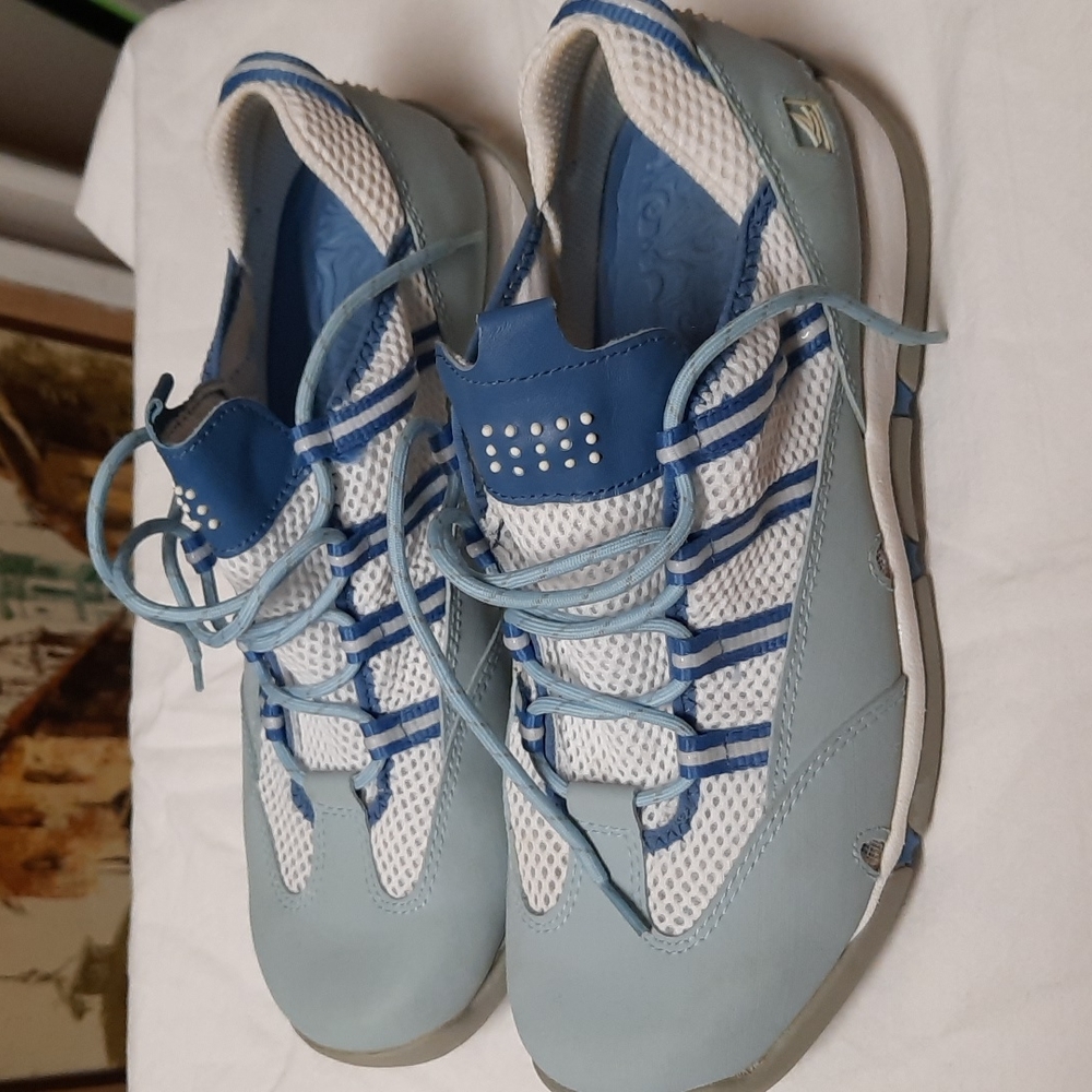 Sperry Blue and White Athletic Shoes